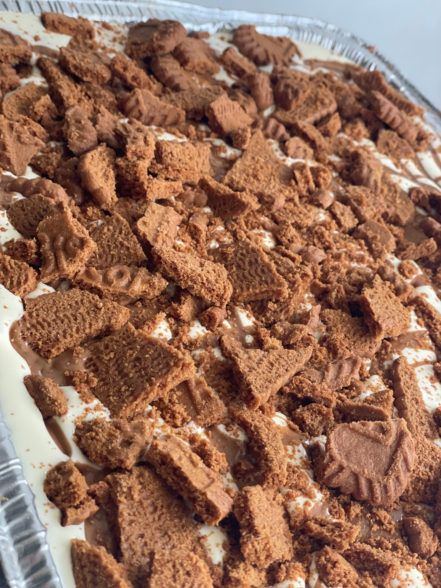 Biscoff Cookie Butter Pudding