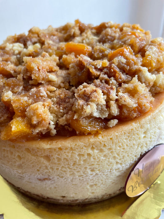 Peach Cobbler Cheesecake
